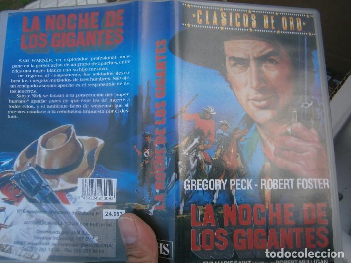 Cine: LA NOCHE DE LOS GIGANTES&iexcl;&iexcl;disponemos de mas de 60.000,peliculas vhs beta 2000&iexcl;