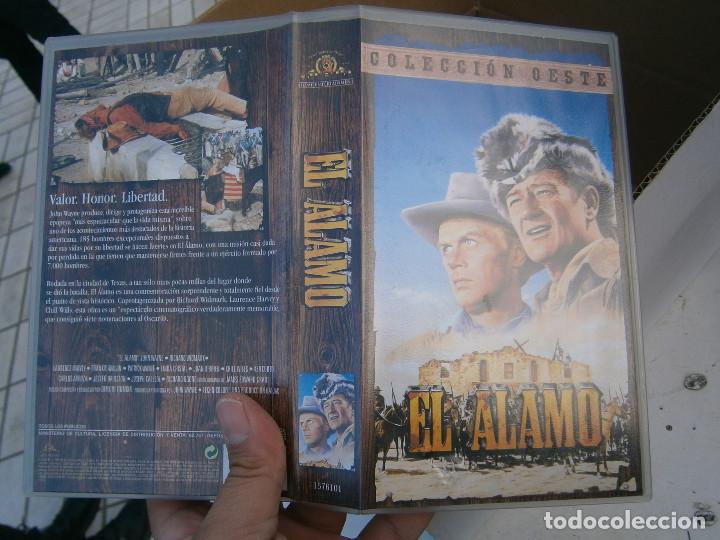 Cinema: el alamo'''disponemos de mas,de 60.000,peliculas ,vhs beta 2000,