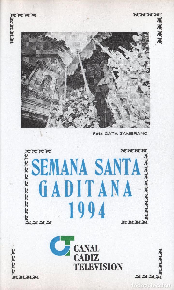 Cine: SEMANA SANTA GADITANA 1994. GRABACI&Oacute;N DOM&Eacute;STICA. VHS-1119