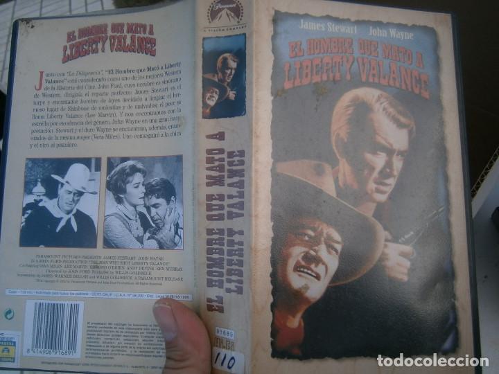 Cinema: EL HOMBRE QUE MATO A LIBERTY,VALANCE,MAS DE 60,000,PELICULAS DISPONIBLES BETA VHS 2000,