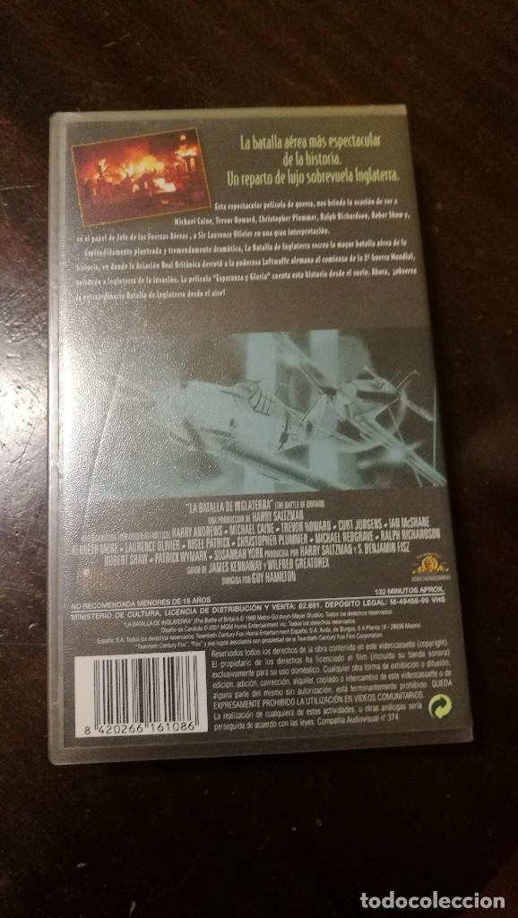 Cine: VHS LA BATALLA DE INGLATERRA - Foto 2