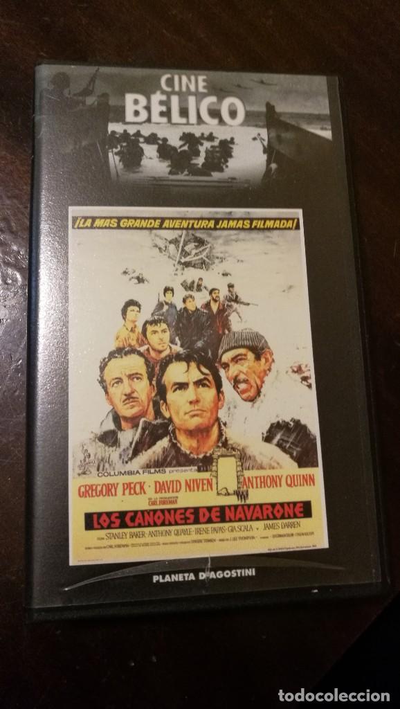 Cine: VHS LOS CA&Ntilde;ONES DE NAVARONE - Foto 1