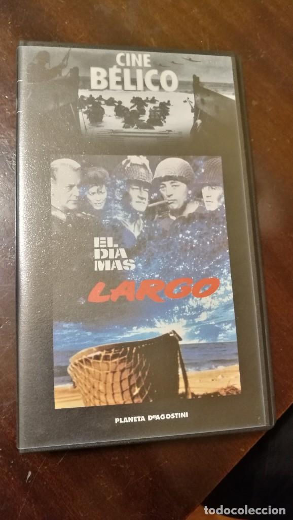 Cine: VHS EL D&Iacute;A M&Aacute;S LARGO - Foto 1