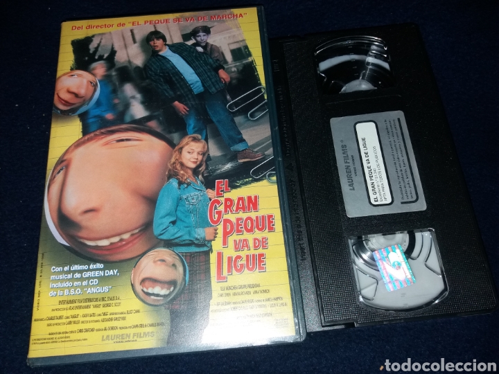Cine: El gran peque se va de ligue- angus- vhs- 1995 Teenmovies