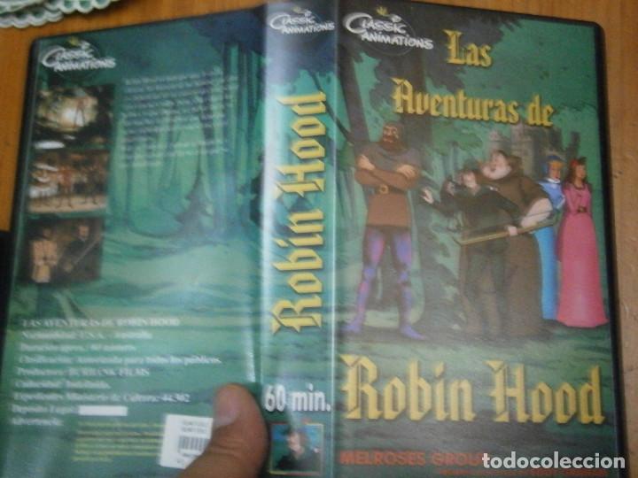 Cine: &iexcl;&iexcl;ROBIN HOOD&iexcl;&iexcl;DISPONEMOS &iexcl; MAS 60.000,PELICULAS VHS BETA 2000&iexcl;