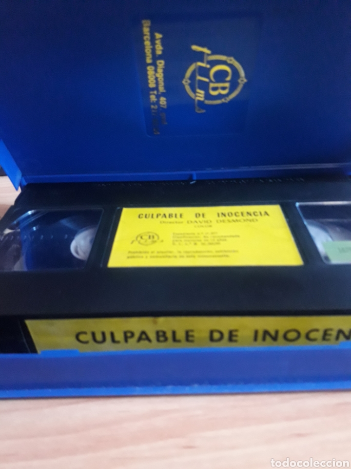 Cine: Culpable de inocencia vhs - Foto 2