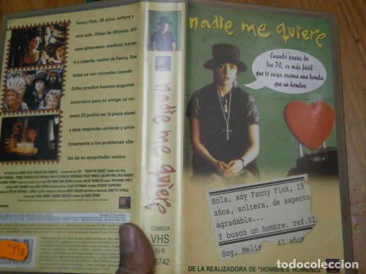 Cinema: &iexcl;NADIE ME QUIERE&iexcl;UNICA EN TC&iexcl;&iexcl;&iexcl;&iexcl;DISPONEMOS DE MAS DE 60.000,PELICULAS,VHS BETA 2000&iexcl;