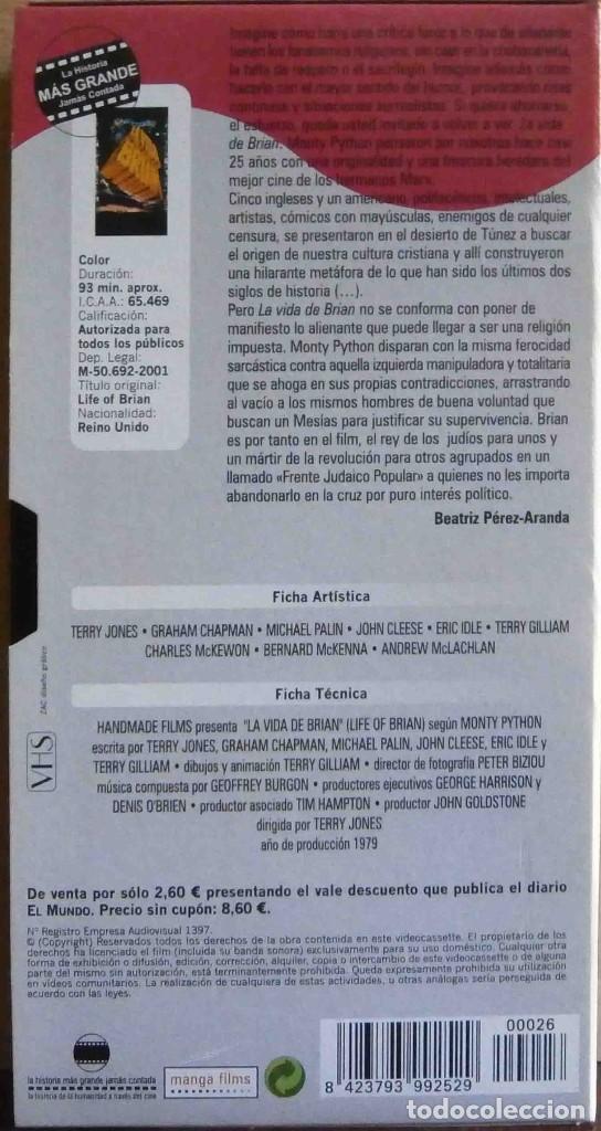 Cine: TODOVHS: La vida de Brian - Terry Jones / Monty Python - Foto 2
