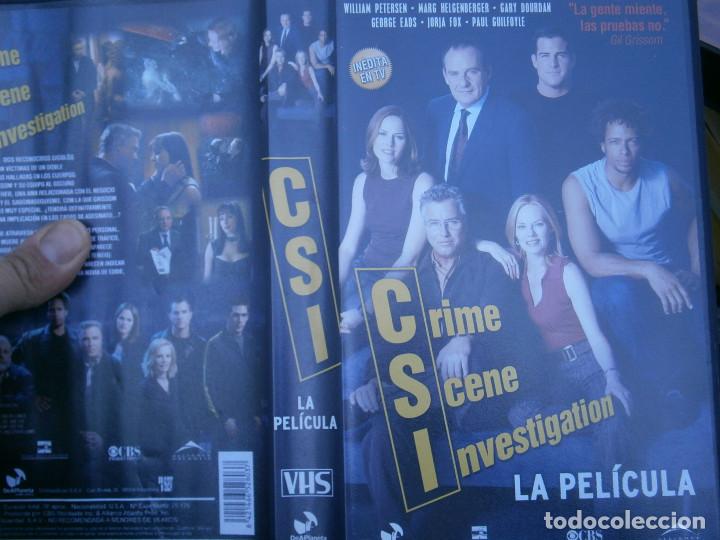 Cinema: C,S,I,LA PELICULA&iexcl;&iexcl;disponemos,mas de,60.000,peliculas,vhs,beta,2000,