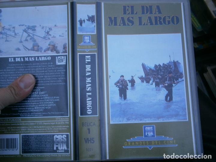 Cinema: EL DIA MAS LARGO&iexcl;&iexcl;disponemos,mas de,60.000,peliculas,vhs,beta,2000,