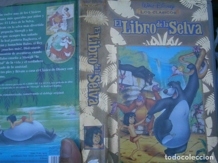 Cine: EL LIBRO DE LA SELVA&iexcl;DISPONEMOS,MAS,DE,60.000,EN VHS,BETA,2000,
