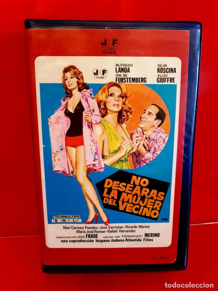 No Desearás La Mujer Del Vecino 1971 Alfred Comprar Películas De Cine Vhs En Todocoleccion 