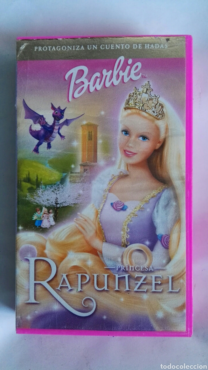 barbie as rapunzel vhs