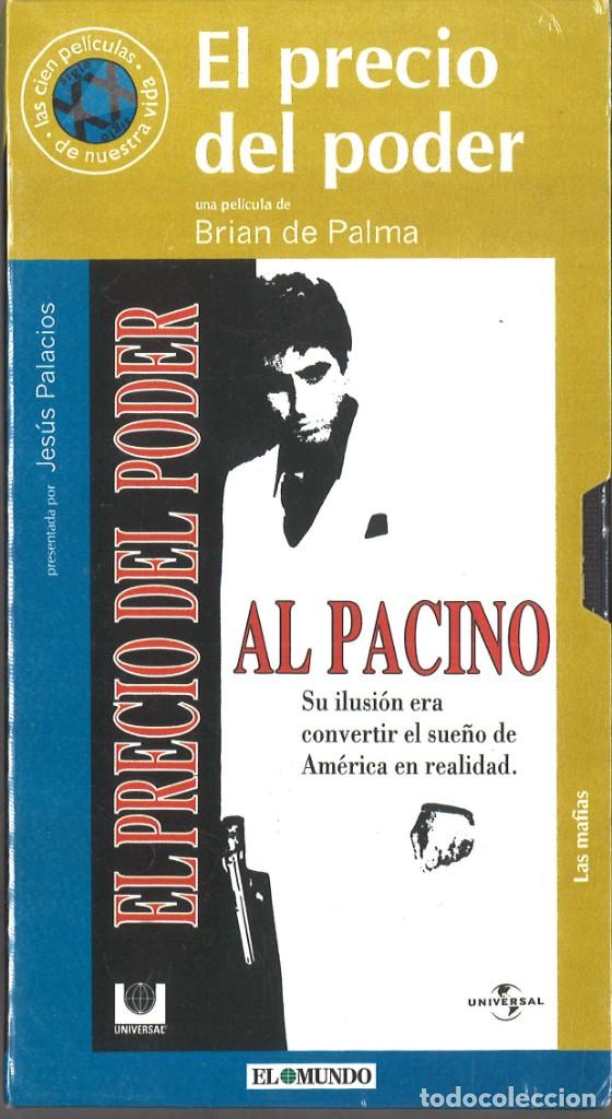Cine: Al Pacino. El precio del poder. VHS. Nueva, precintada - Foto 1