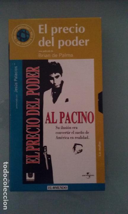 Cine: VIDEO VHS.EL PRECIO DEL PODER - BRIAN DE PALMA. EL MUNDO.2000 - Foto 1