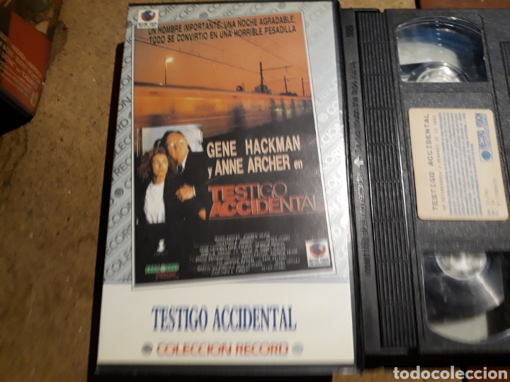 Cine: VHS- Testigo accidental- Gene Hackman - Foto 1