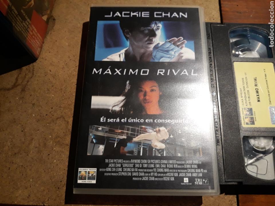 Cine: VHS- M&aacute;ximo rival- Jackie Chan - Foto 1