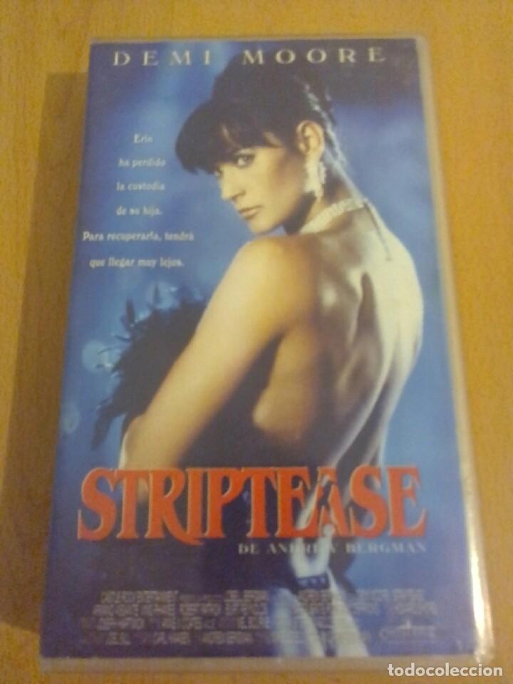 Cine: STRIPTEASE - DEMI MOORE - VHS - Foto 1