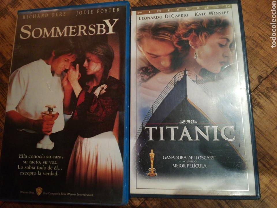 Cine: LOTE DE 2 PEL&Iacute;CULAS - SOMMERSBY-TITANIC