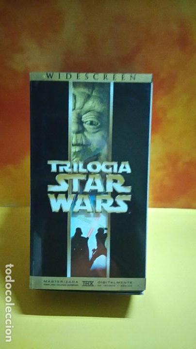 Cine: STAR WARS TRILOG&Iacute;A - VHS