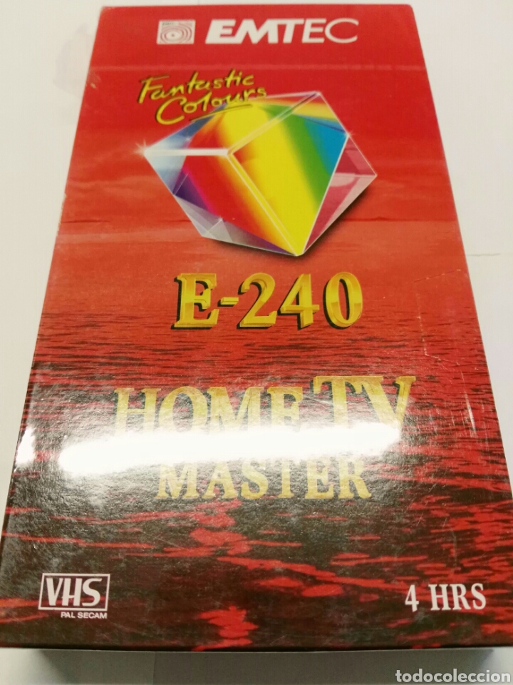 Cine: EMTEC E-240 HOME TV MASTER NUEVO PRECINTADO VHS VIRGEN 4HORAS