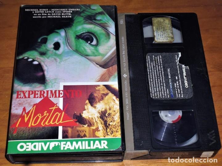 Cine: EXPERIMENTO MORTAL . TERROR - VHS - Foto 1