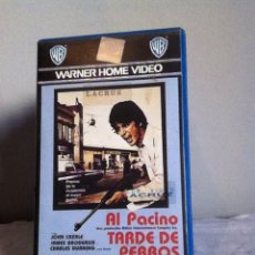 Cine: VHS. TARDE DE PERROS. 1 EDICIÓN