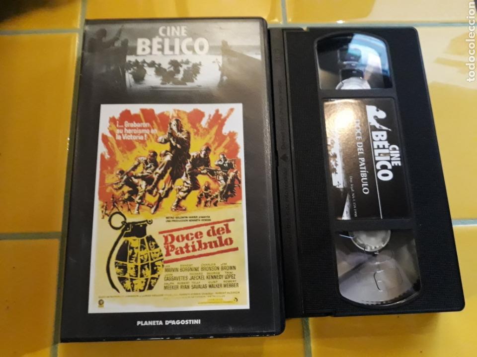Cinema: VHS- Doce del pat&iacute;bulo- Lee Marvin- Colecci&oacute;n cine b&eacute;lico