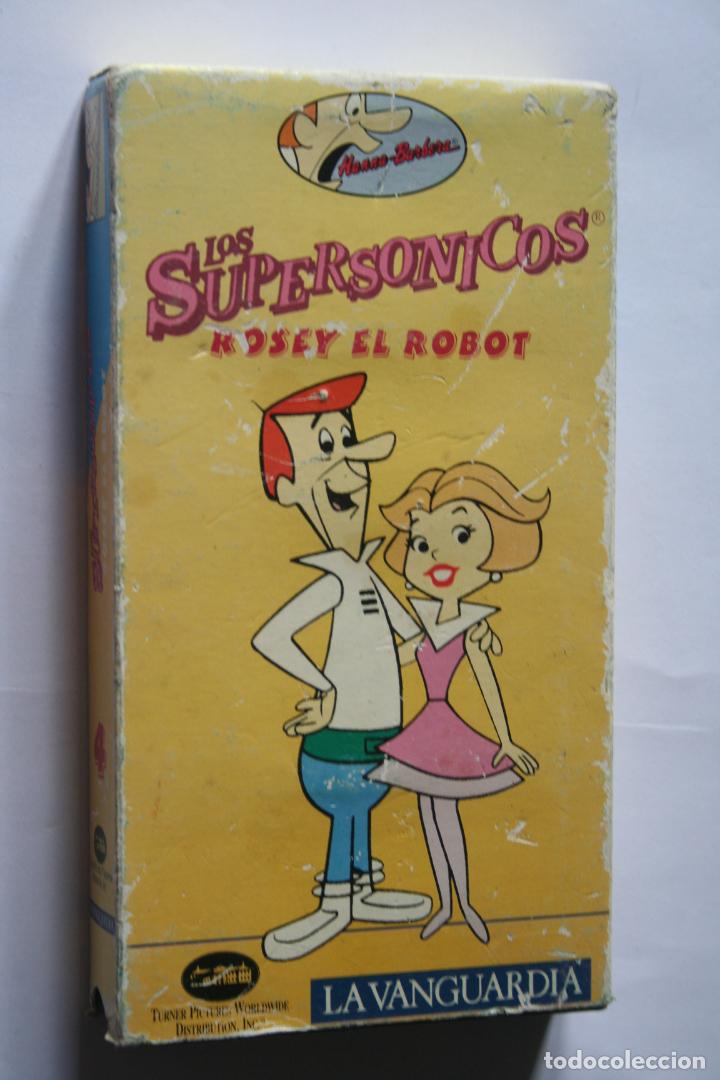 Cine: LOS SUPERSONICOS: ROSSY EL ROBOT *** VHS INFANTIL *** Coleccion LA VANGUARDIA n&ordm; 4 (CAJA CART&Oacute;N)