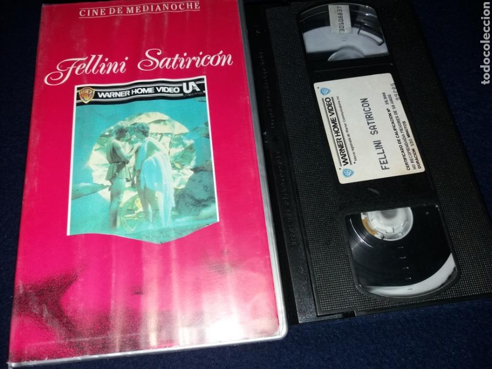 Cine: Fellini satiricon- vhs- - Foto 1