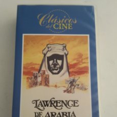 Cinema: VHS LAWRENCE DE ARABIA/CLASICOS DEL CINE. Lote 312732853
