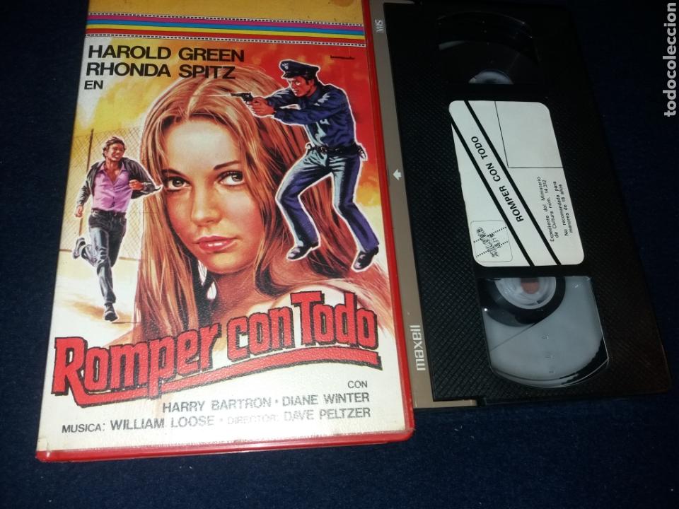 Cine: Romper con todo- vhs- dir: dave peltzer