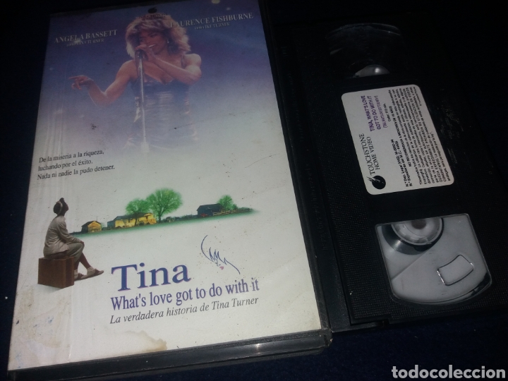 Cine: Tina what's love got to do with it- vhs- la verdadera historia De tina turner