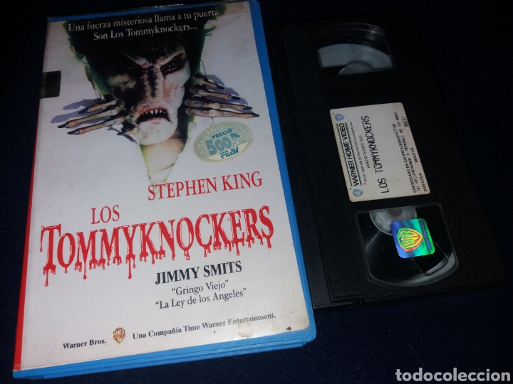 Cine: Los tommyknockers- vhs- stephen king- 1 edicion - caja grande