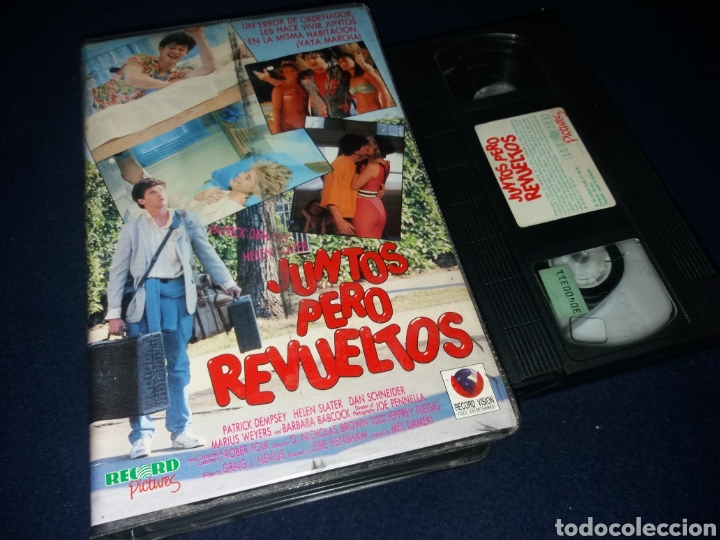 Cine: Juntos pero revueltos- vhs- helen slater- patrick dempsey- comedia 80s (2)