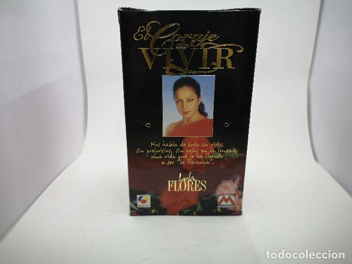 Cine: EL CORAJE DE VIVIR LOLA FLORES EN VHS