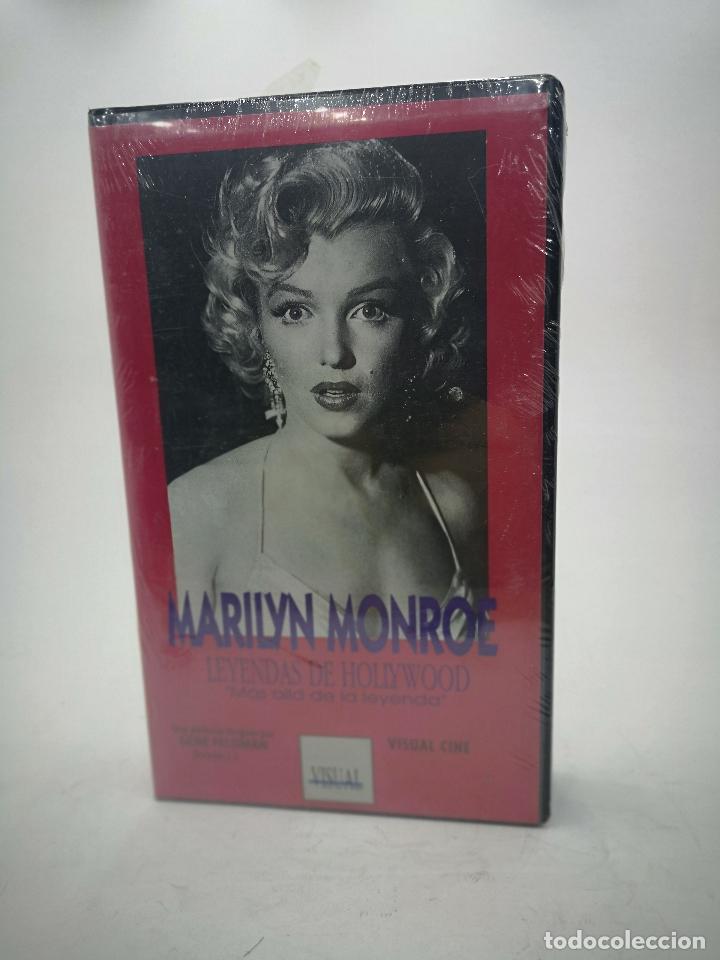 Cine: PRECINTADO MARILYN MONROE LEYENDAS DE HOLLYWOOD, M&Aacute;S ALL&Aacute; DE LA LEYENDA EN VHS