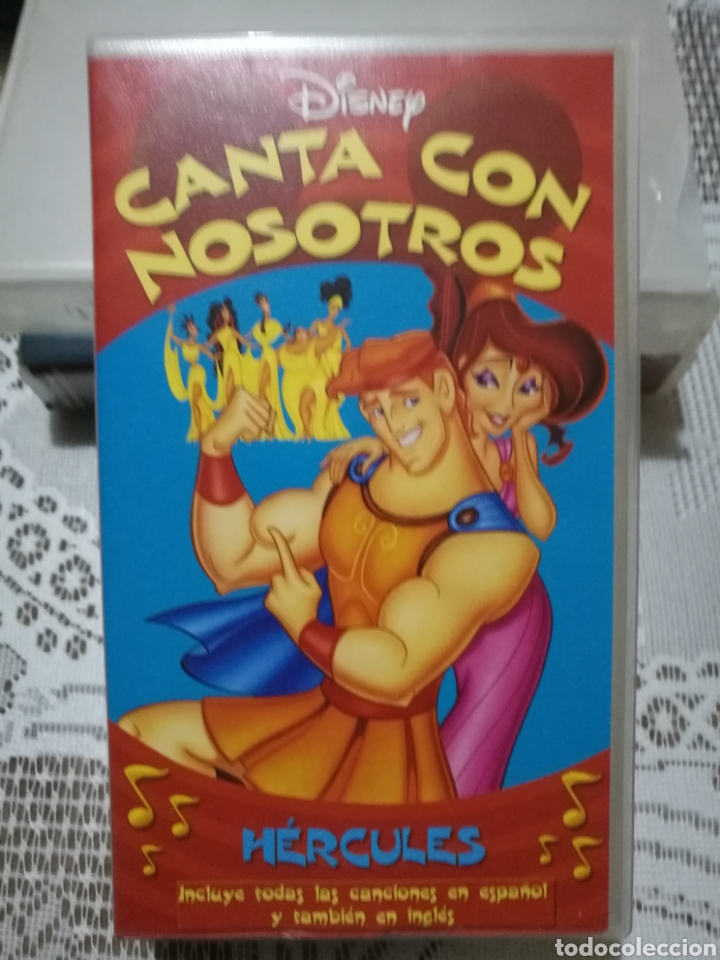 Vhs Disney Canta Con Nosotros Hercules 2001 Sold Through Direct