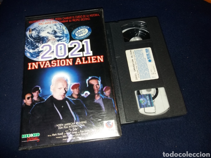 Cine: 2021 INVASION ALIEN- VHS- MARK HAMMILL- Scifi