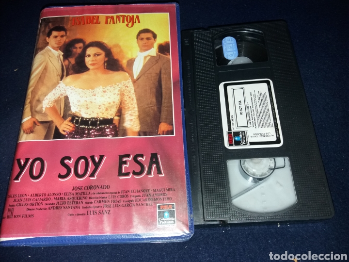 Cine: Yo soy esa- vhs- isabel pantoja- 1 edicion