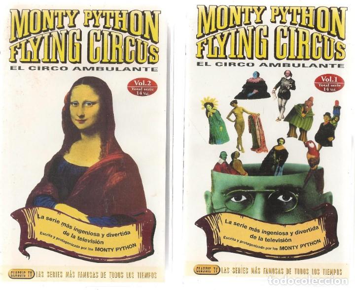 Cine: MONTY PYTHON.  FLYING CIRCUS. VOL. 1 Y 2. VHS. (RF.MA)&Ntilde; - Foto 1
