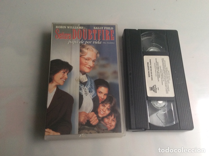 Cine: VHS SE&Ntilde;ORA DOUBTFIRE - ROBIN WILLIAMS - Foto 1