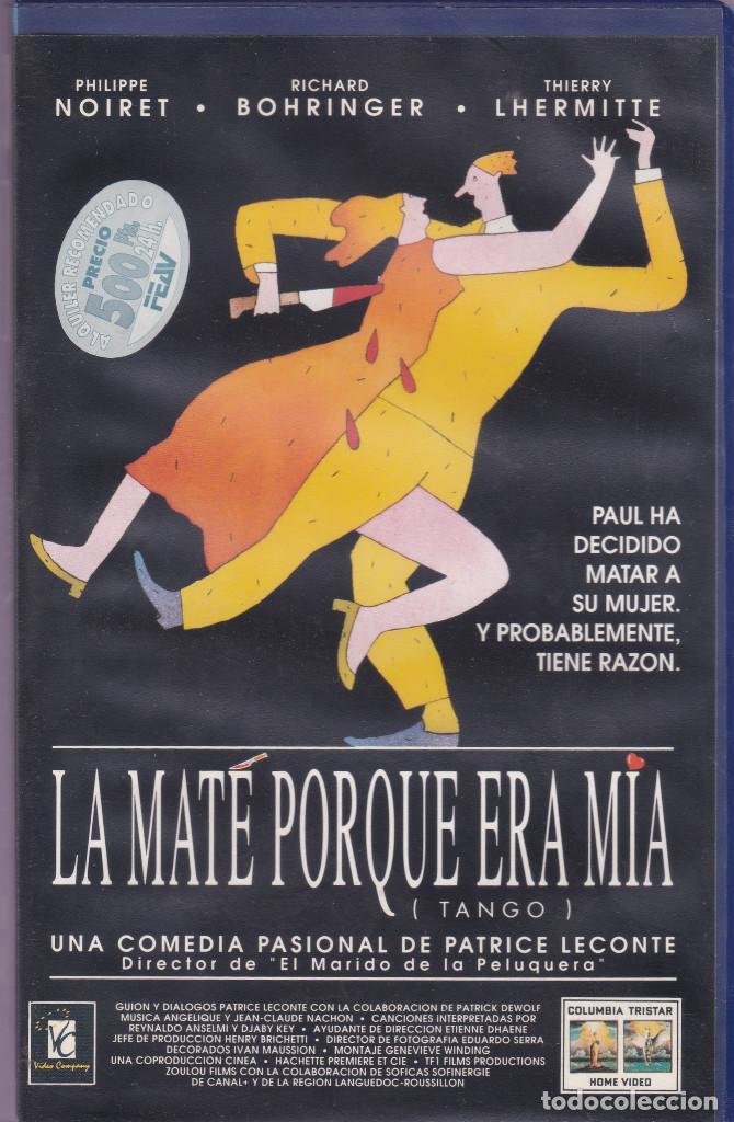 Cine: 10179 -VHS: LA MAT&Eacute;  PORQUE ERA MIA DE PATRICE LECONTE
