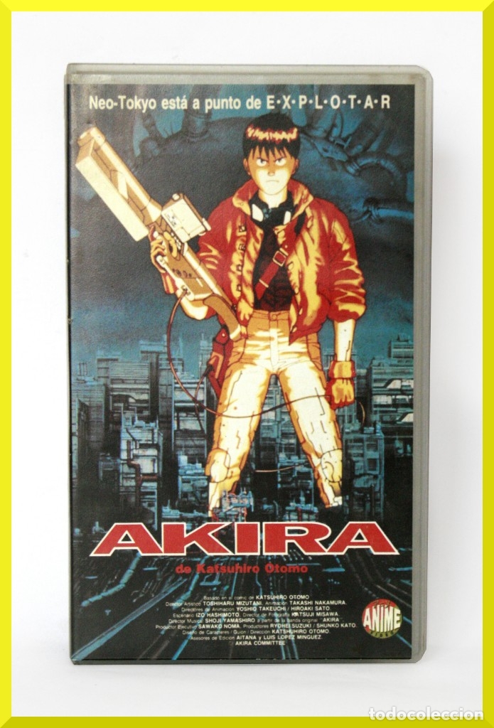 Cine: Akira - Katsushiro Otomo - Anime Video Manga Films - VHS Espa&ntilde;ol