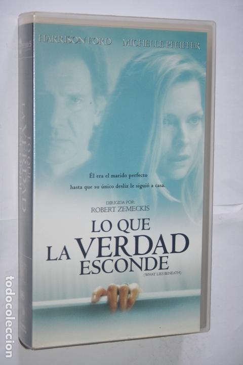 Cin&eacute;ma: LO QUE LA VERDAD ESCONDE *** PEL&Iacute;CULA VHS *** 20 FOX CENTURY