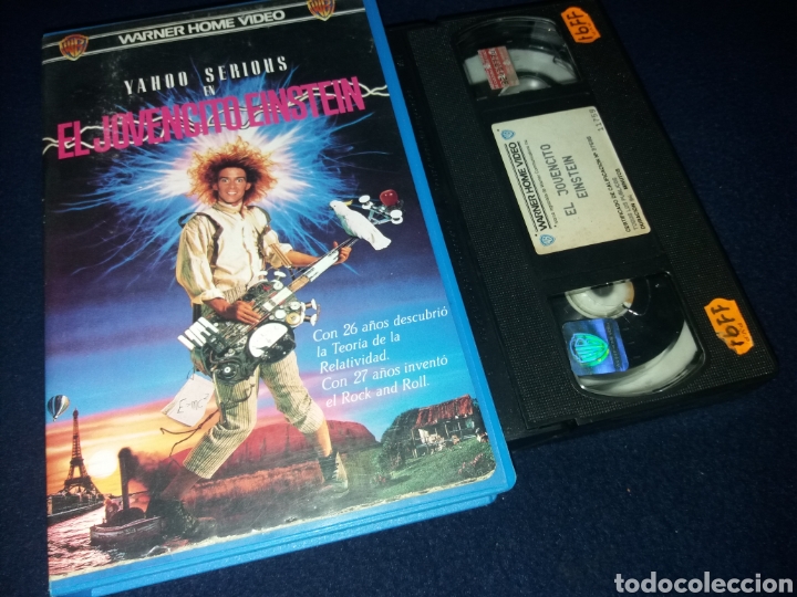 Cine: El jovencito einstein- vhs- 1988 - yahoo serious- 1 edicion