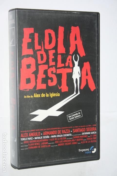 Cin&eacute;ma: EL D&Iacute;A DE LA BESTIA *** PEL&Iacute;CULA VHS *** SOGEPAQ VIDEO