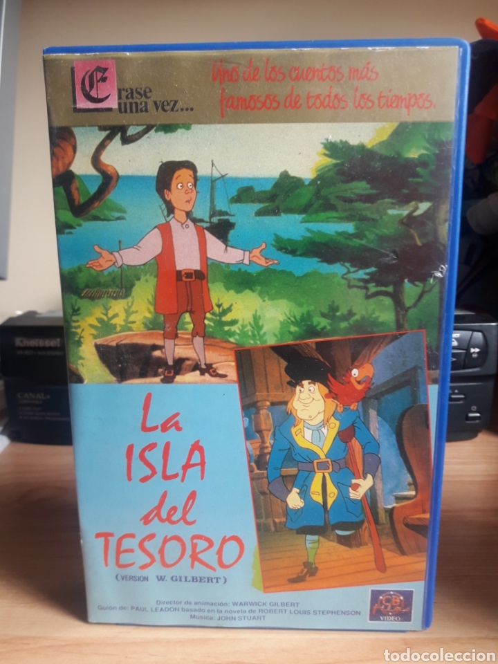 Cine: La Isla del Tesoro vhs 1987 - Foto 1