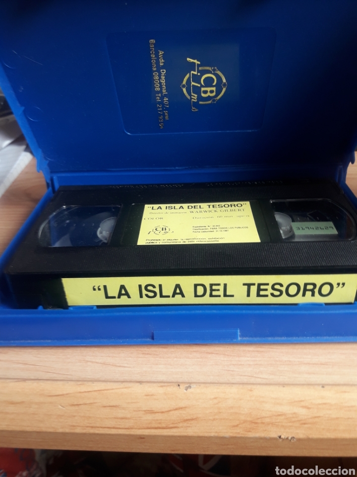 Cine: La Isla del Tesoro vhs 1987 - Foto 3