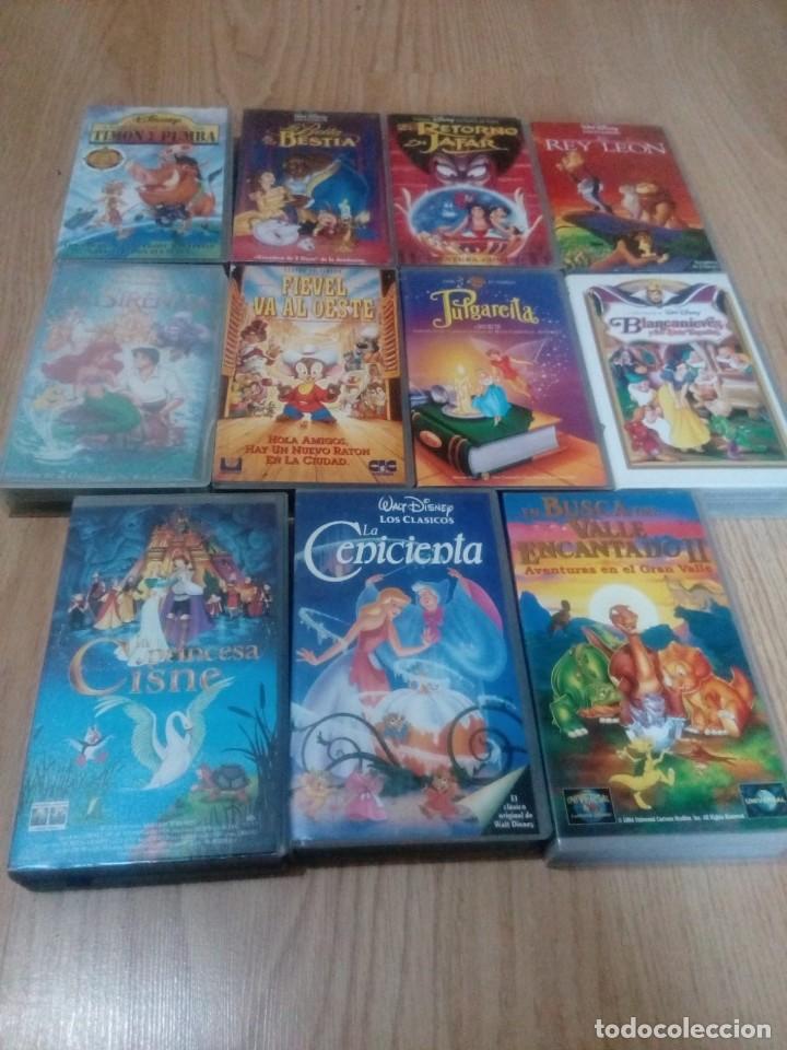 Lote Peliculas Vhs Clasicos Walt Disney Rey Leon Aladdin Mercadolibre ...